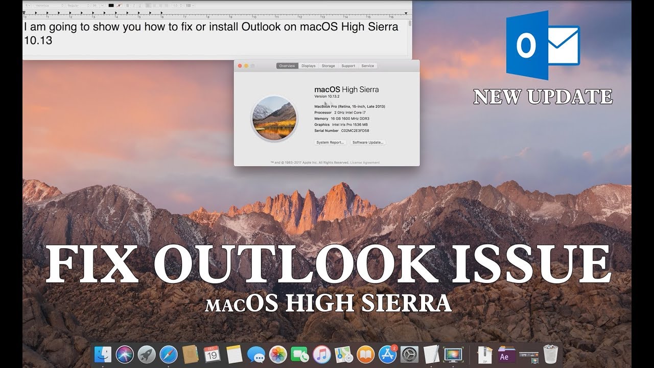 Microsoft Outlook Download Mac Os High Sierra